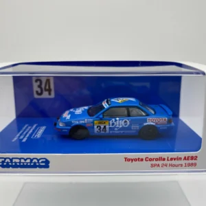 TARMAC WORKS 1:64 TOYOTA COROLLA LEVIN AE92 SPA 24 HORAS 1989