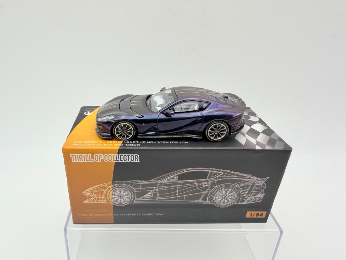 TOC 1:64 FERRARI 812C CHAMELEON PURPLE