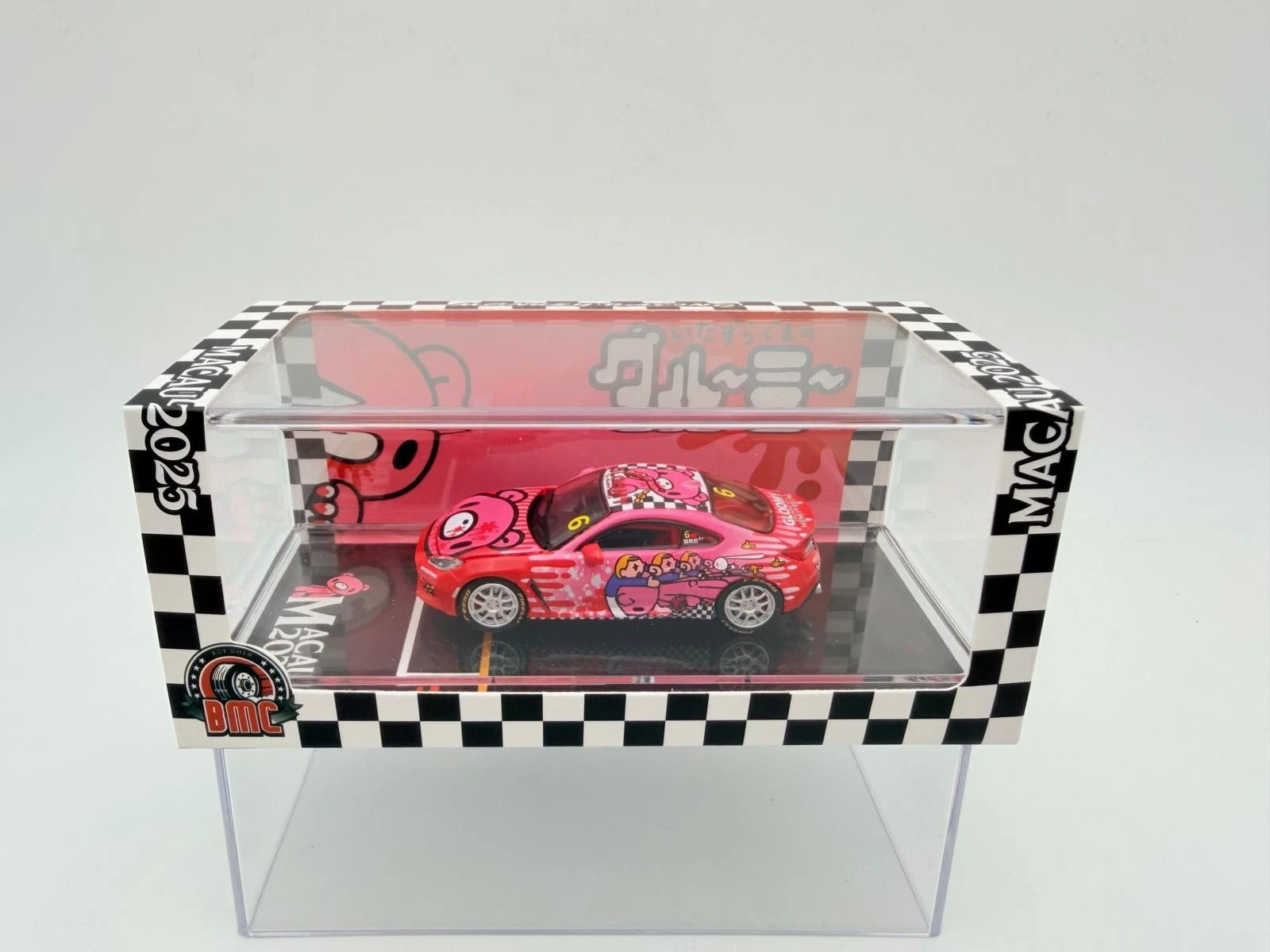 BM 1:64 TOYOTA GR86 X GLOOMY BEAR MACAU GP 2025