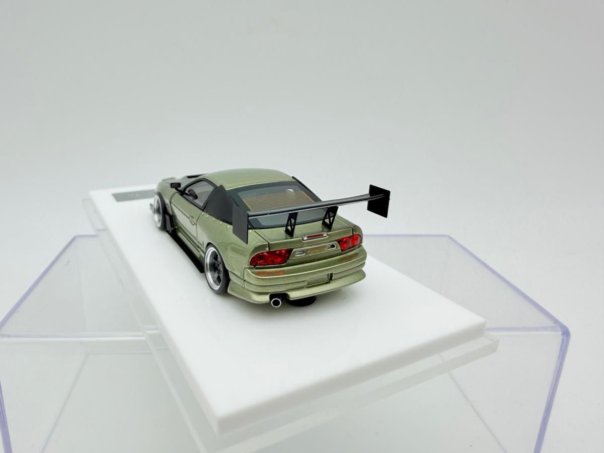 ERROR404 1:64 NISSAN 240SX STREETCAR GREEN CARBON COVER NOVEDAD - Imagen 3