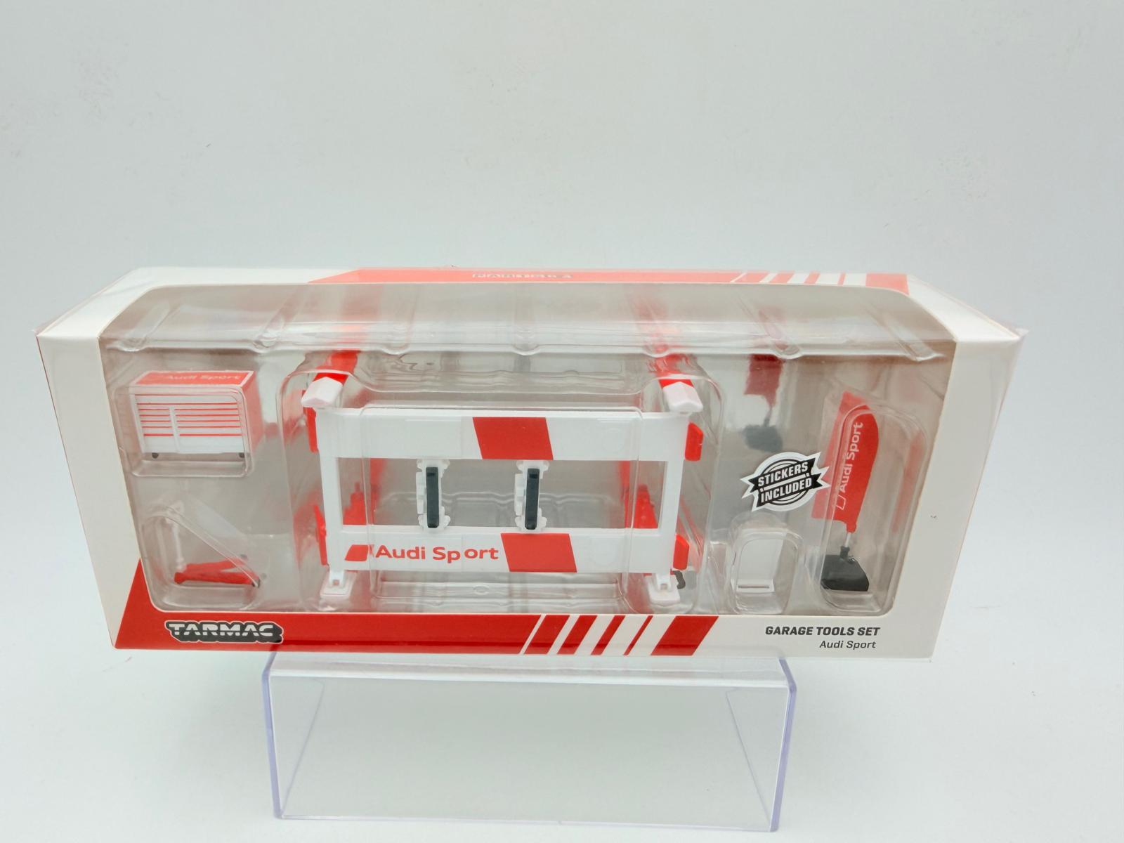 TARMAC WORKS 1:64 GARAGE TOOLS SET AUDI SPORT