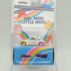 TARMAC WORKS 1:64 X SCHUCO VW BEETLE MR. MEN AND LITTLE MISS