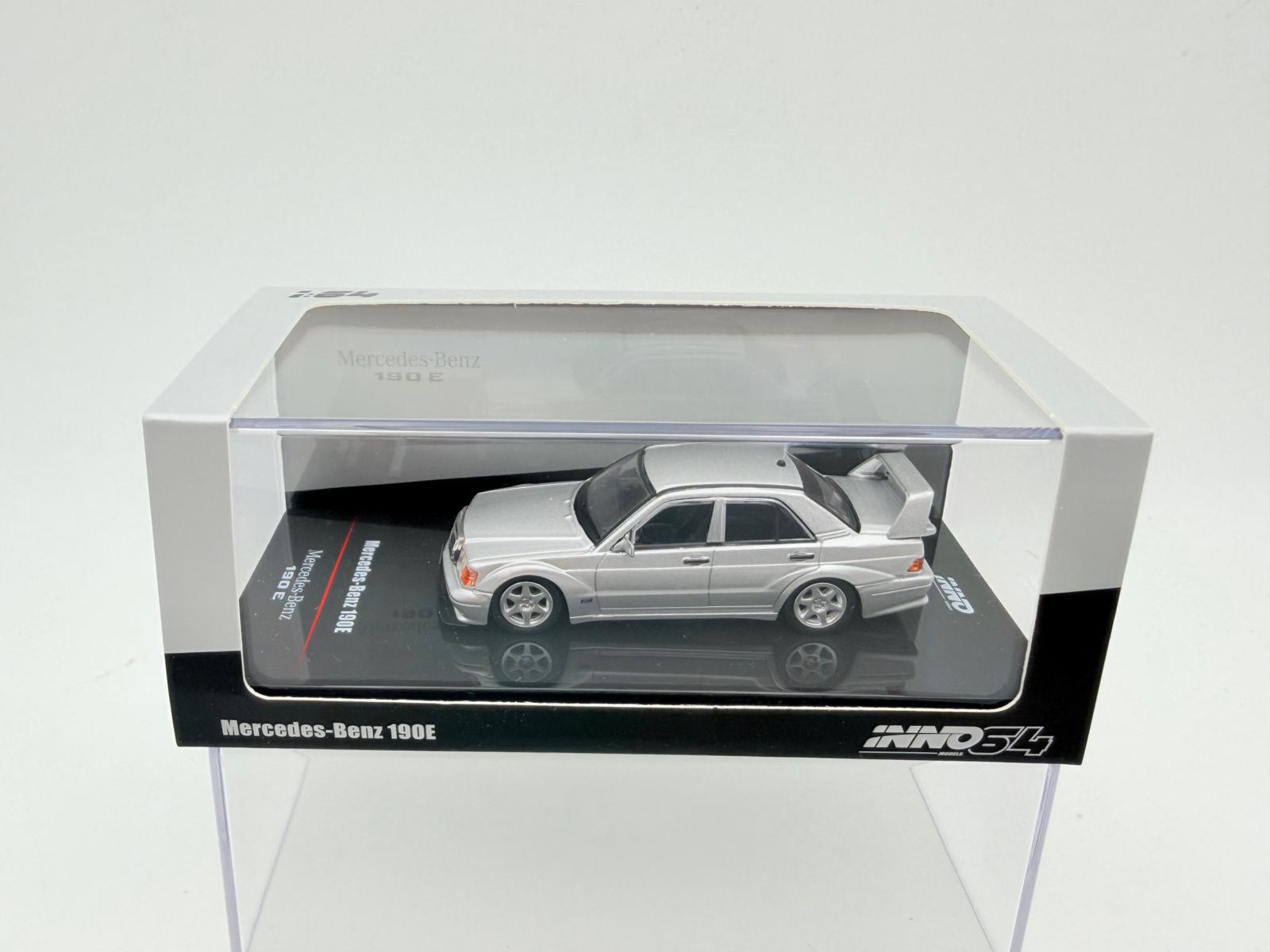 INNO MODELS 1:64 MERCEDES 190E SILVER