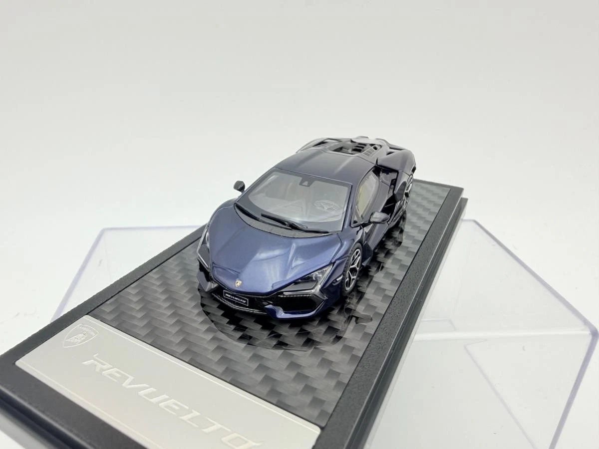 LCD 1:64 LAMBORGHINI REVUELTO AURORA BLUE - Imagen 5