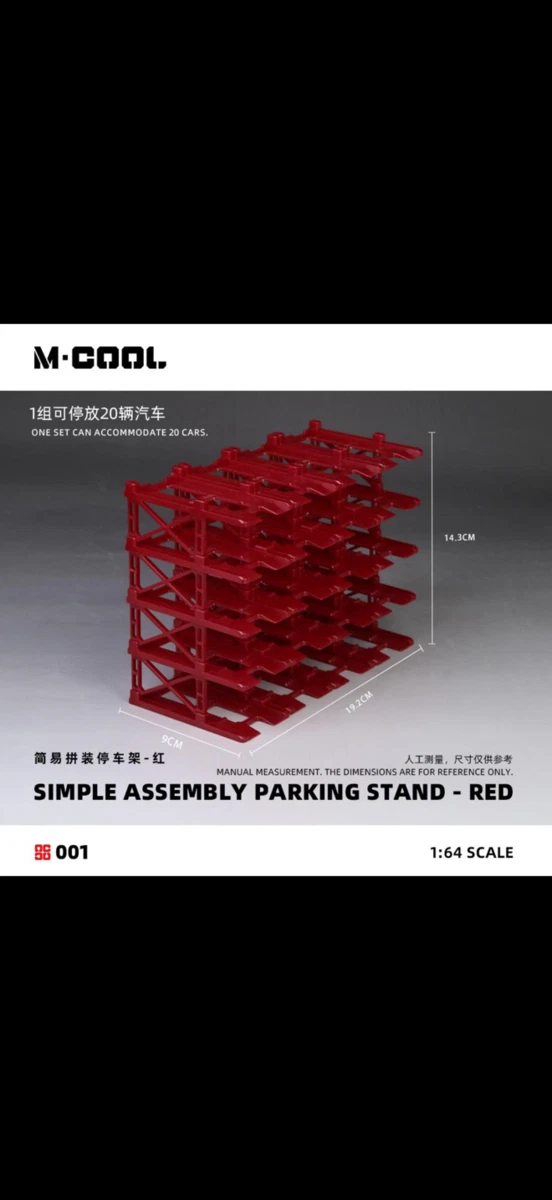 M COOL 1:64 PARKING 20 ROJO