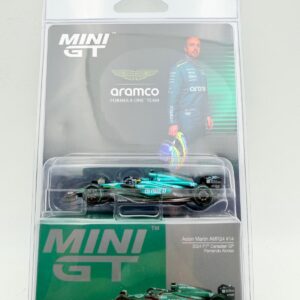 MINI GT 1:64 ASTON MARTIN AMR24 FERNANDO ALONSO