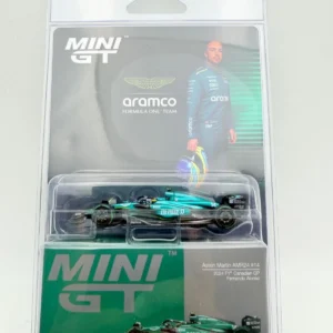 MINI GT 1:64 ASTON MARTIN AMR24 FERNANDO ALONSO