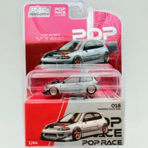 POP RACE 1:64 HONDA CIVIC EG6 PANDEM RAW METAL
