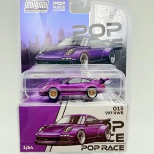 POP RACE 1:64 PORSCHE RWB 997 PURPLE  NOVEDAD