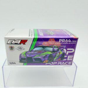 POP RACE 1:64 TOYOTA GR SUPRA EVA RACING  NOVEDAD