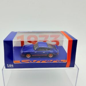 SPARK 1:64 PORSCHE 911 RS 2.7 1972 BLUE NOVEDAD