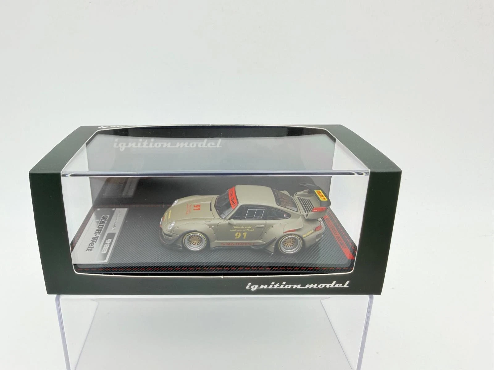 IGNITION 1:64 PORSCHE RWB 993 MATTE GREEN