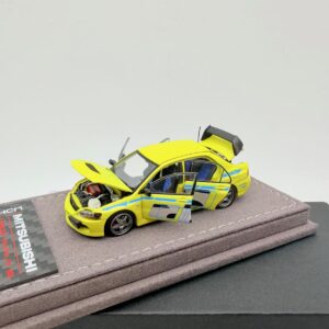 IHCM 1:64 MITSUBISHI LANCER EVO IX GSR YELLOW