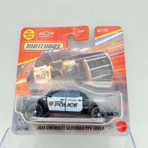 MATCHBOX 1:64 CHEVROLET SILVERADO POLICE 2024