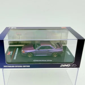 INNO MODELS 1:64 NISSAN GTR R32 AUSTRALIA SPECIAL EDITION MIDNIGHT PURPLE
