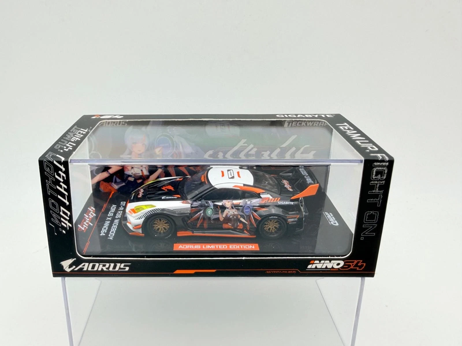 INNO MODELS 1:64 NISSAN GTR R35 AORUS LIMITED EDITION