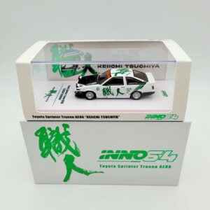 INNO MODELS 1:64 TOYOTA SPRINTER TRUENO KEIICHI TSUCHIYA LIMITED EDITION
