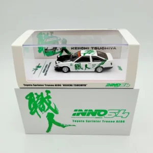INNO MODELS 1:64 TOYOTA SPRINTER TRUENO KEIICHI TSUCHIYA LIMITED EDITION