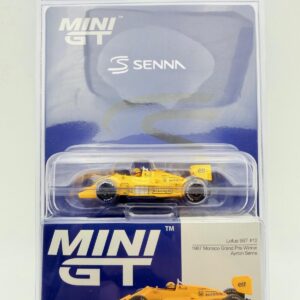 MINI GT 1:64 LOTUS 99T N12 AYRTON SENNA BLISTER
