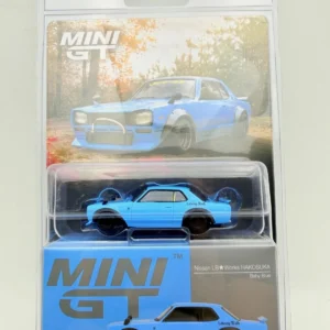 MINI GT 1:64 NISSAN LB WORKS HAKOSUKA BABY BLUE