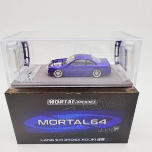 MORTAL 1:64 NISSAN SILVIA S14 VERTEX RIDGE MIDNIGHT BLUE