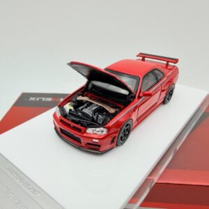 MOTORHELIX 1:64 NISSAN GTR R34 RED