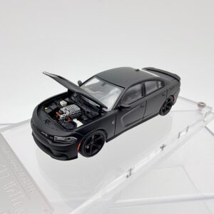 PHANTOM KNIGHT 1:64 DODGE CHARGER SRT HELLCAT MATTE BLACK