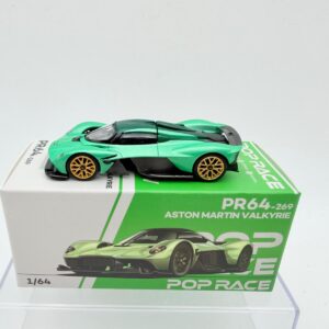 POP RACE 1:64 ASTON MARTIN VALKYRIE GREEN