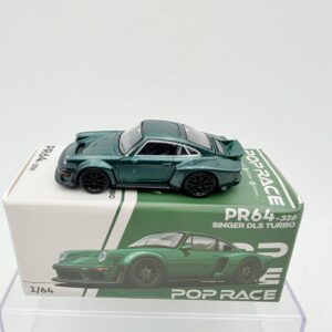 POP RACE 1:64 SINGER DLS TURBO GREEN