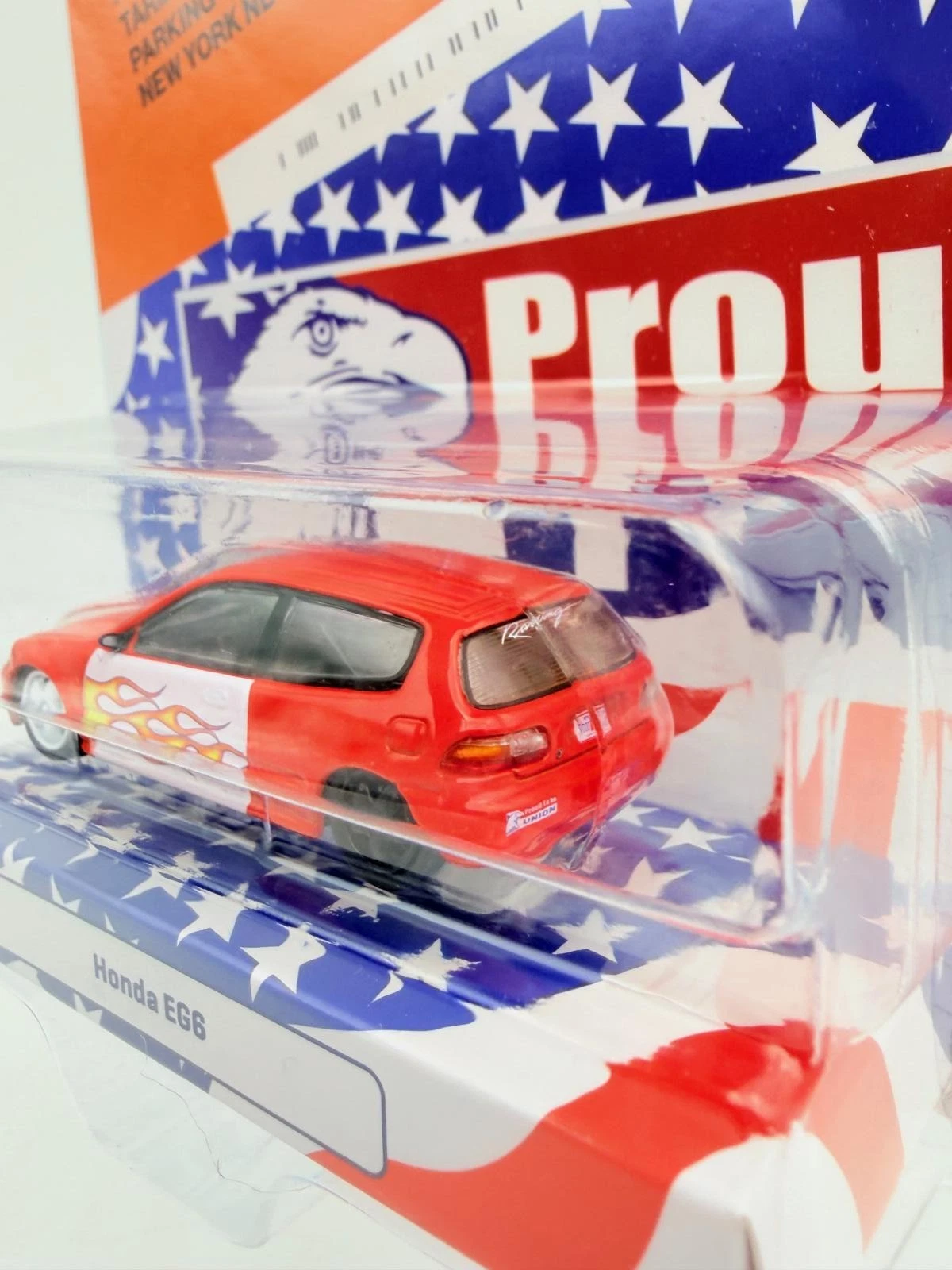 TARMAC WORKS 1:64 HONDA CIVIC EG6 NEW YORK SUNSHINE - Imagen 3