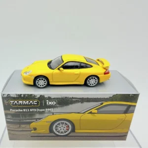 TARMAC WORKS 1:64 PORSCHE 996 GT3 YELLOW