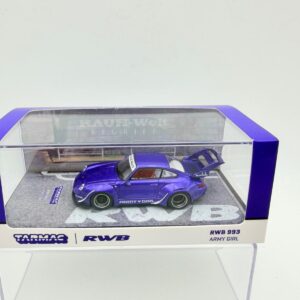 TARMAC WORKS 1:64 PORSCHE RWB 993 ARMY GIRL