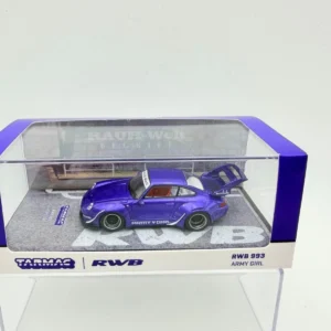 TARMAC WORKS 1:64 PORSCHE RWB 993 ARMY GIRL