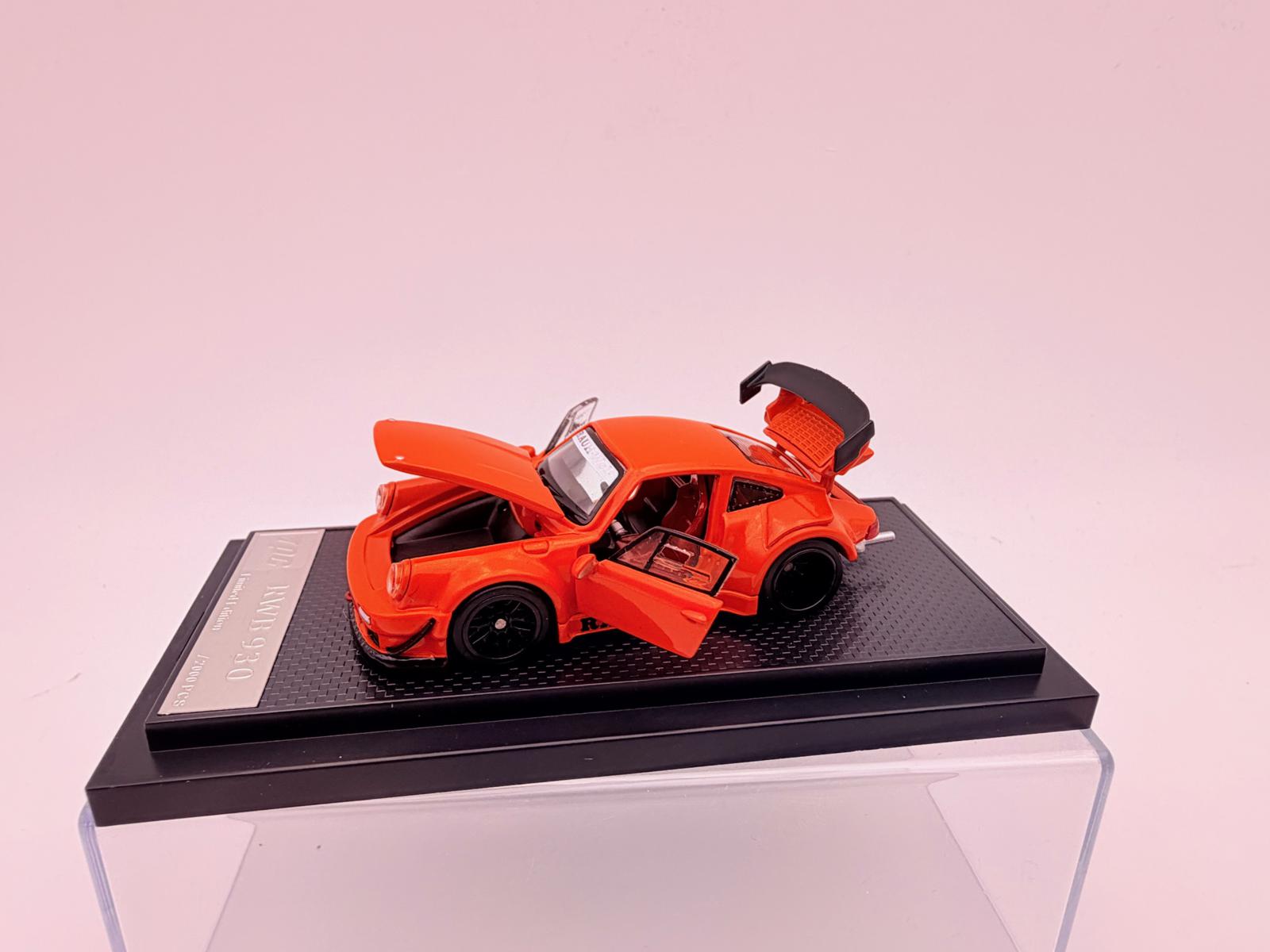 TPC 1:64 PORSCHE RWB 930 METALLIC ORANGE