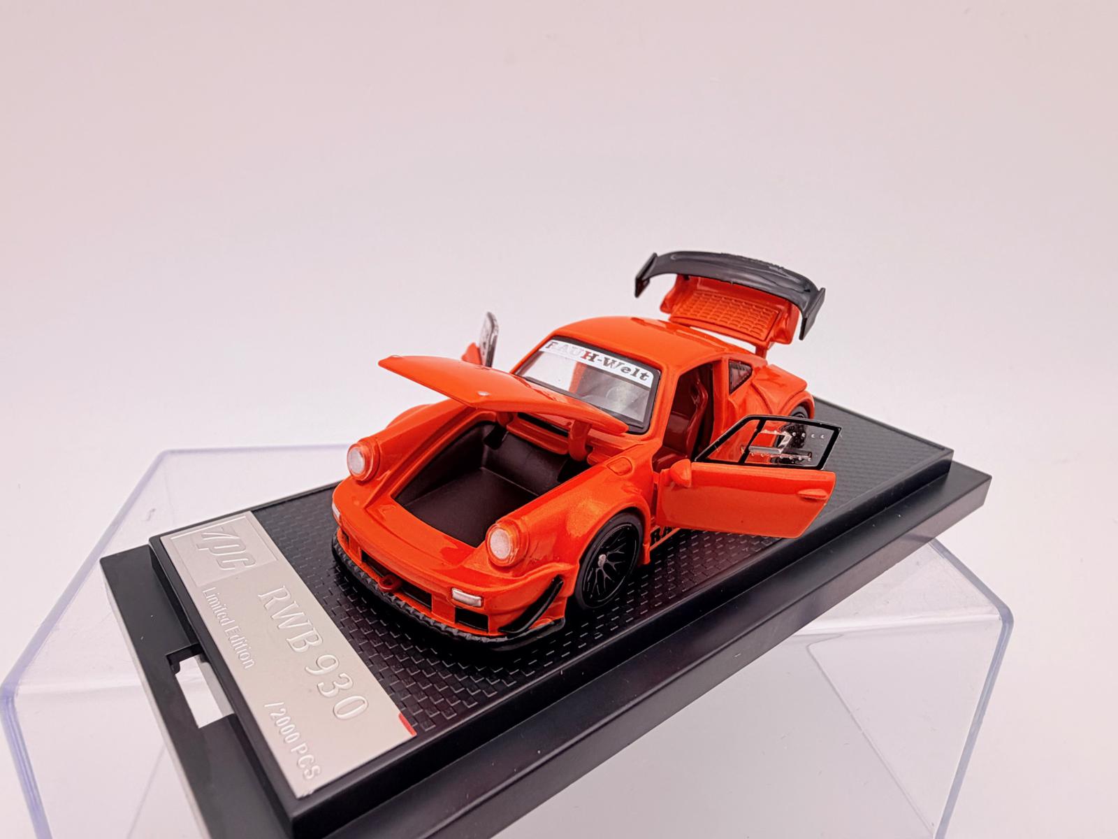 TPC 1:64 PORSCHE RWB 930 METALLIC ORANGE - Imagen 2
