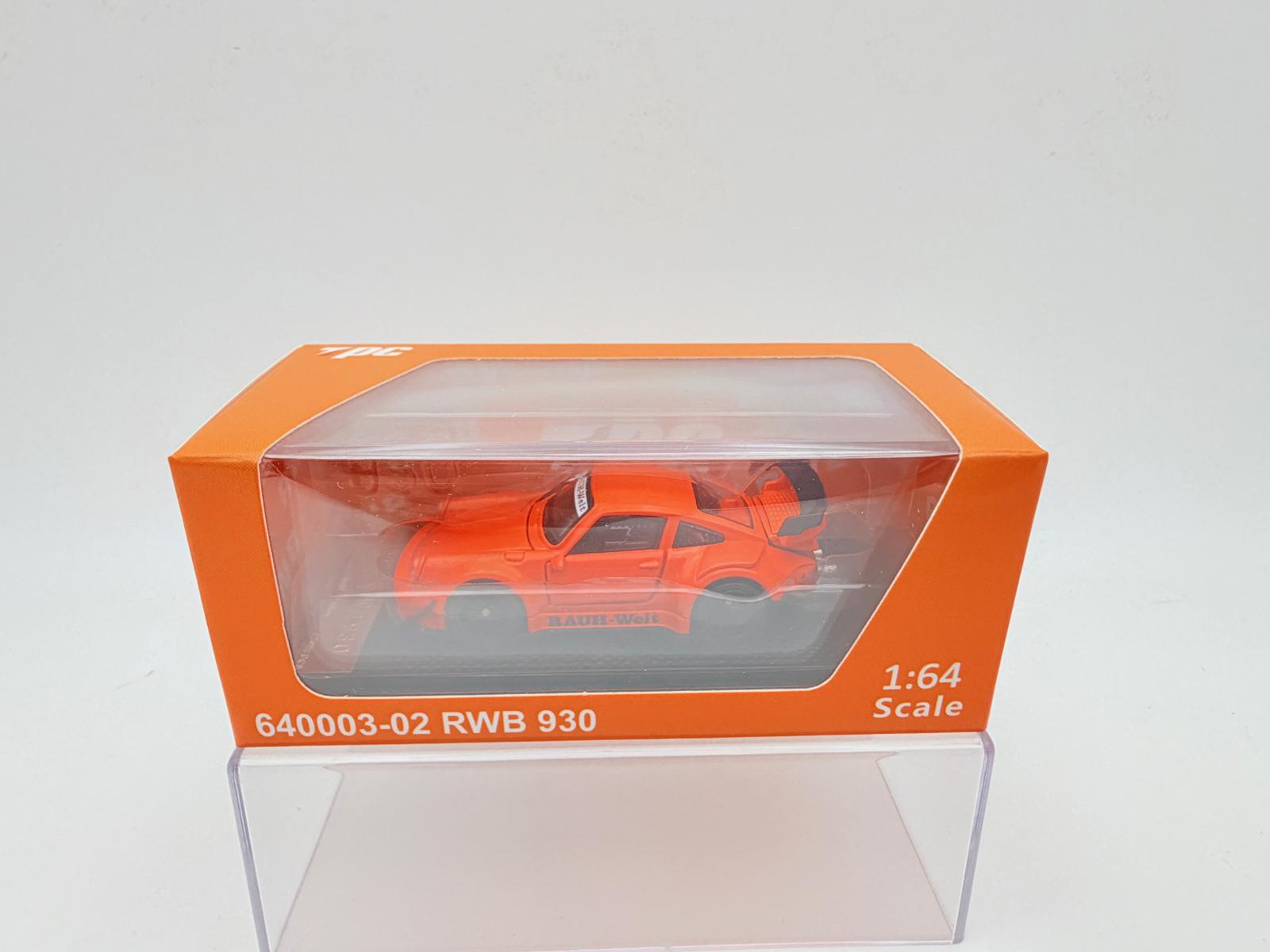 TPC 1:64 PORSCHE RWB 930 METALLIC ORANGE - Imagen 8