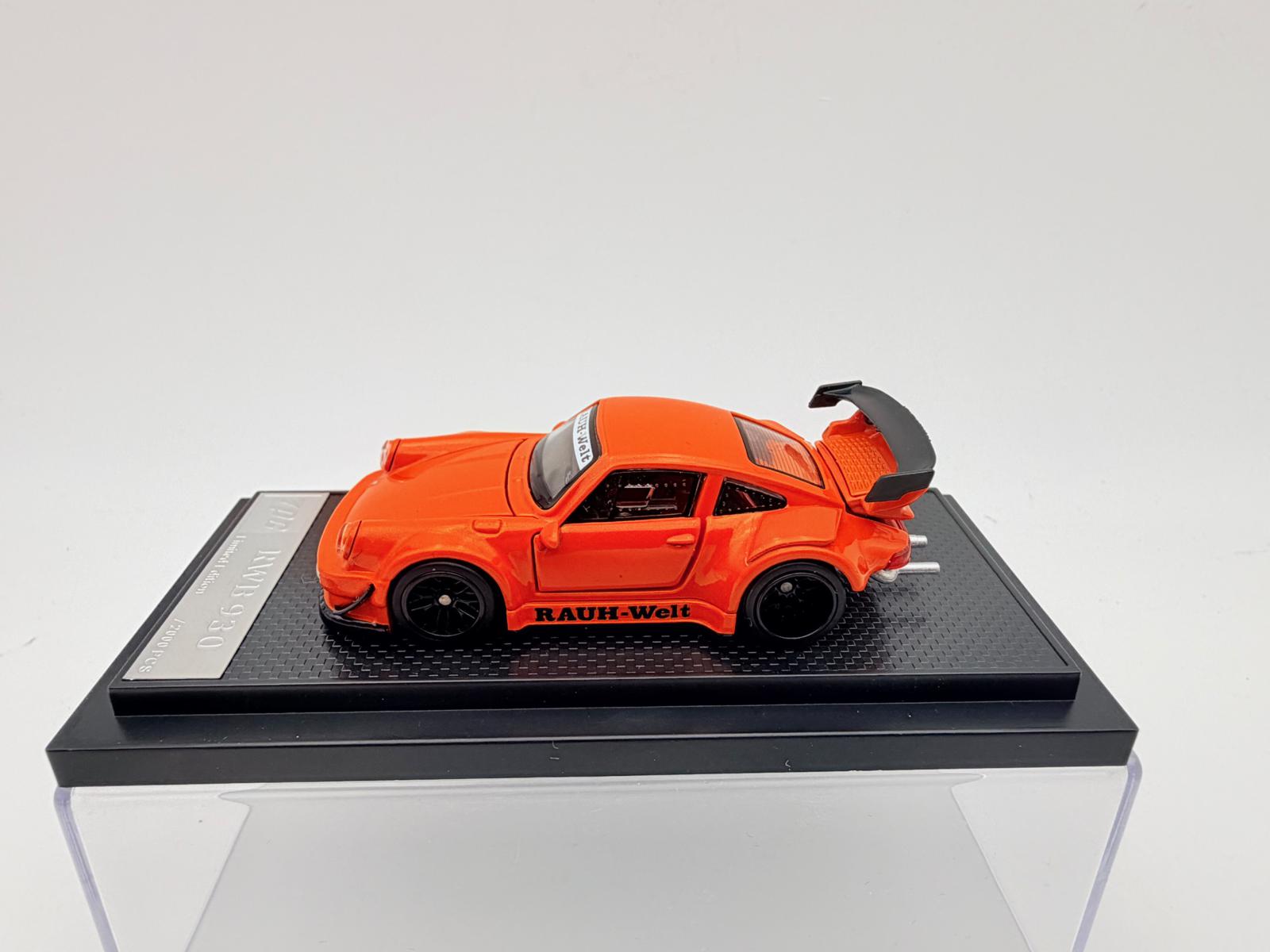 TPC 1:64 PORSCHE RWB 930 METALLIC ORANGE - Imagen 5