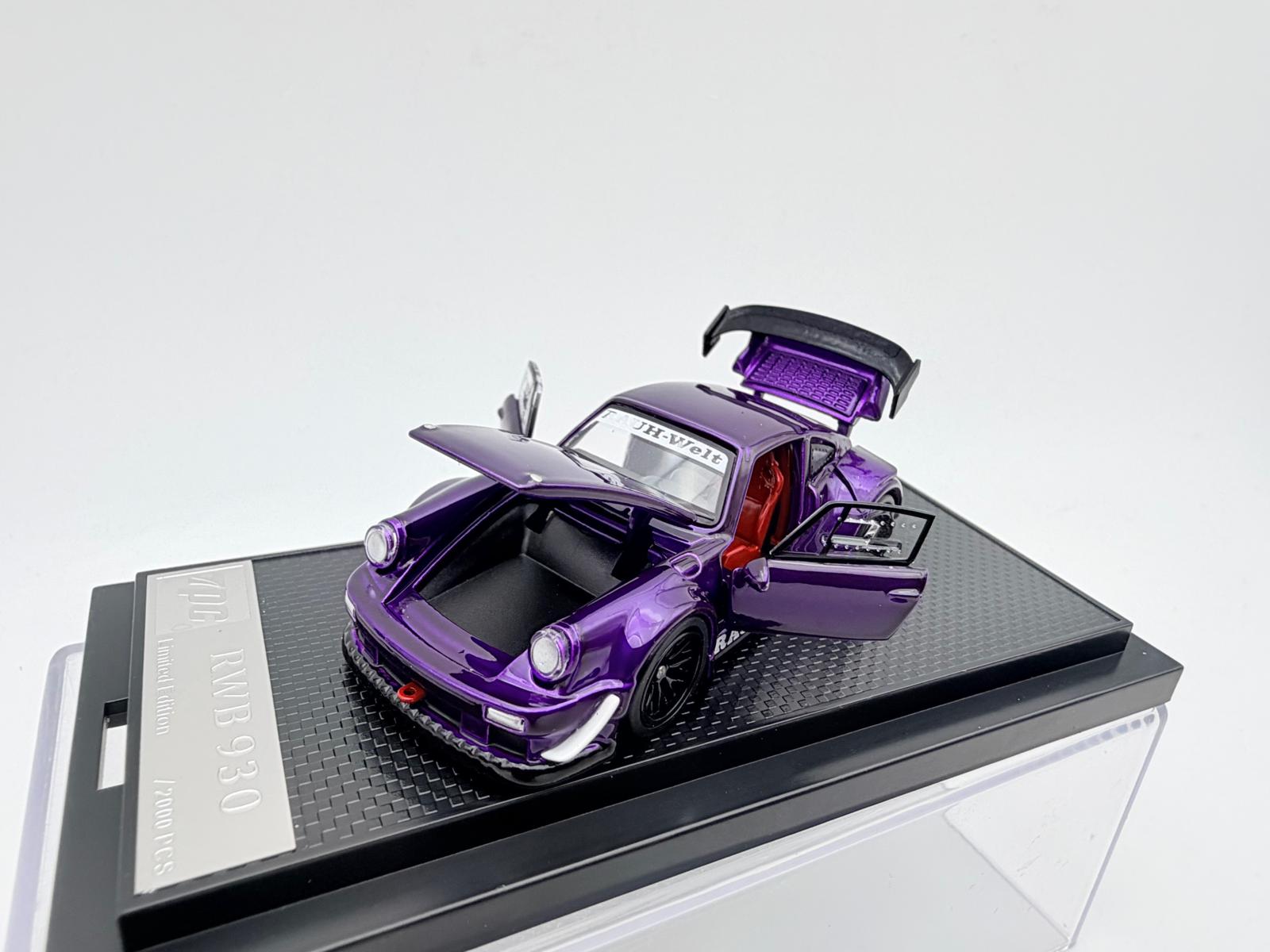 TPC 1:64 PORSCHE RWB 930 VIOLET PURPLE - Imagen 2