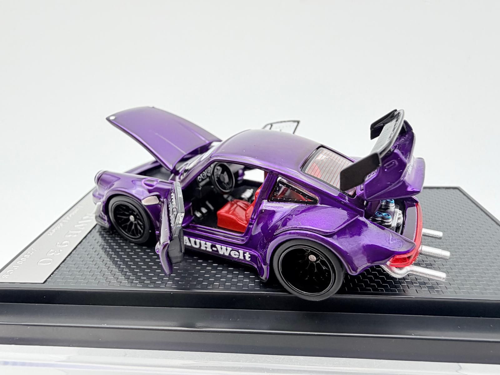 TPC 1:64 PORSCHE RWB 930 VIOLET PURPLE - Imagen 3