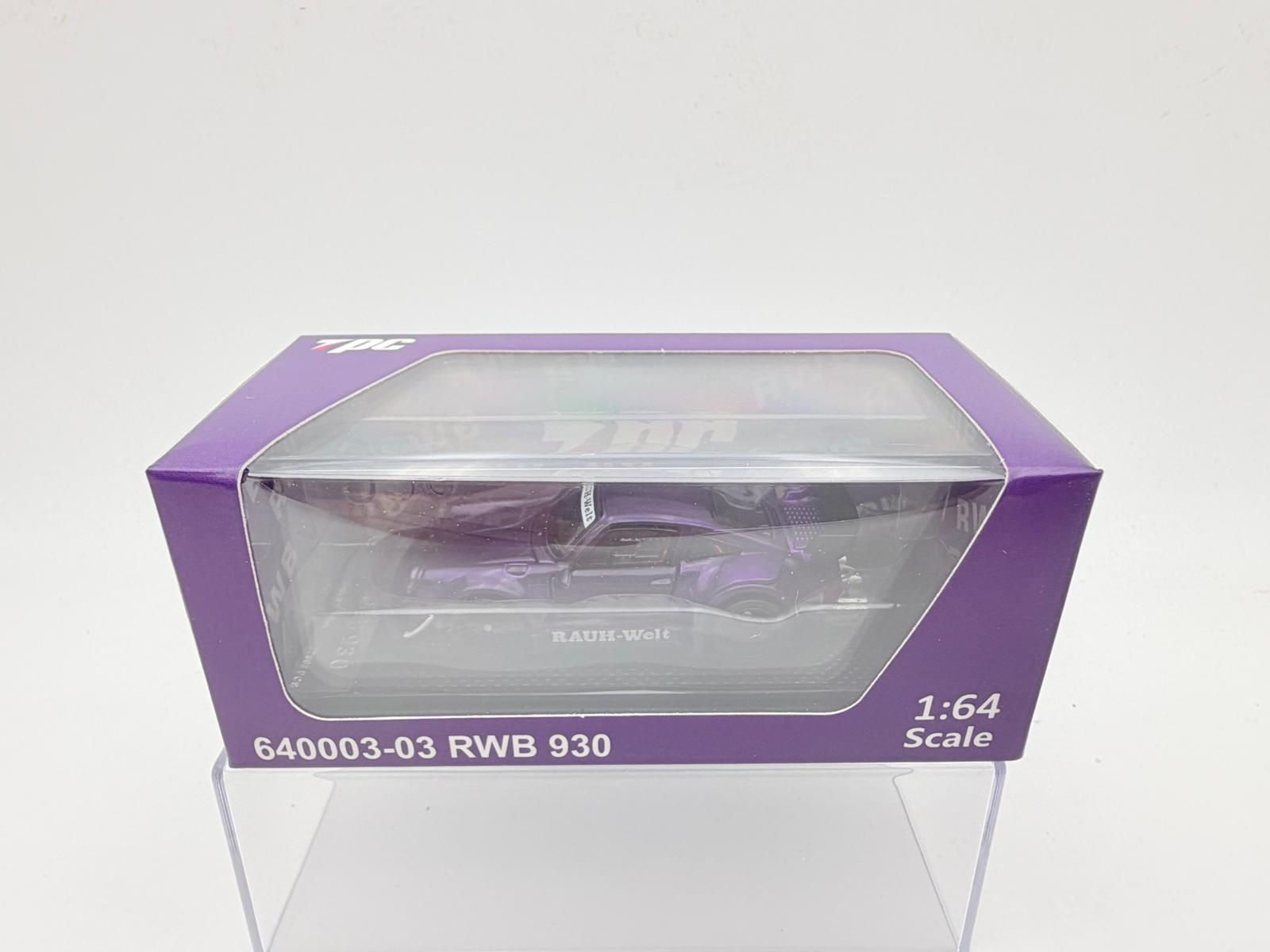 TPC 1:64 PORSCHE RWB 930 VIOLET PURPLE - Imagen 8