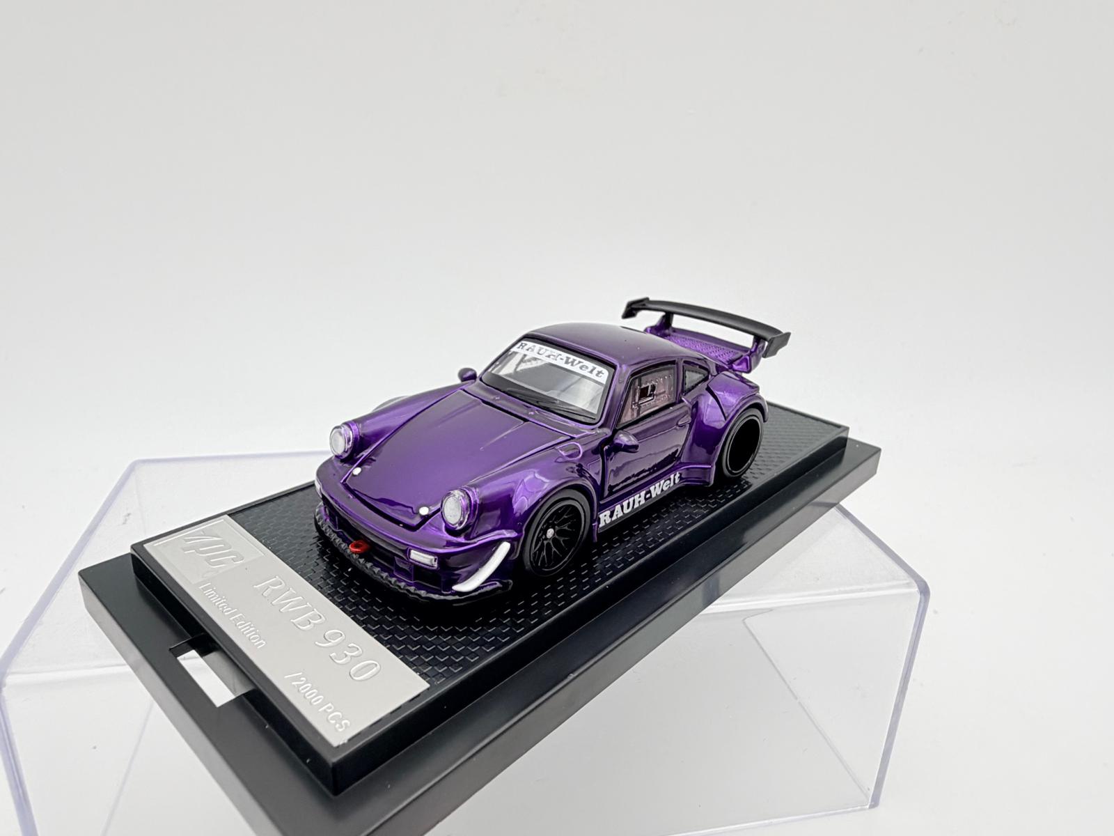 TPC 1:64 PORSCHE RWB 930 VIOLET PURPLE - Imagen 6