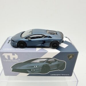 TRENDS HOBBY 1:64 LAMBORGHINI TEMERARIO MATTE BLUE