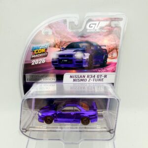 GREENLIGHT 1:64 NISSAN GTR R34 DIECASTCON MADRID 2026  NOVEDAD