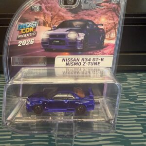 GREENLIGHT 1:64 NISSAN GTR R34 DIECASTCON MADRID 2026
