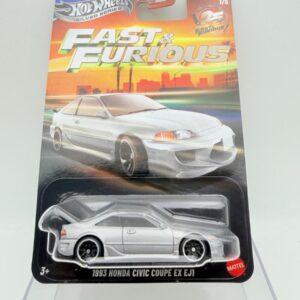 HOTWHEELS 1:64 HONDA CIVIC COUPE EX EJ1 1993 FAST AND FURIOUS NOVEDAD