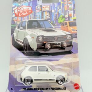 HOTWHEELS 1:64 HONDA CIVIC CUSTOM 73 NOVEDAD