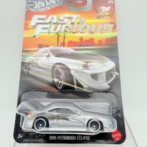 HOTWHEELS 1:64 MITSUBISHO ECLIPSE 1995 FAST AND FURIOUS NOVEDAD